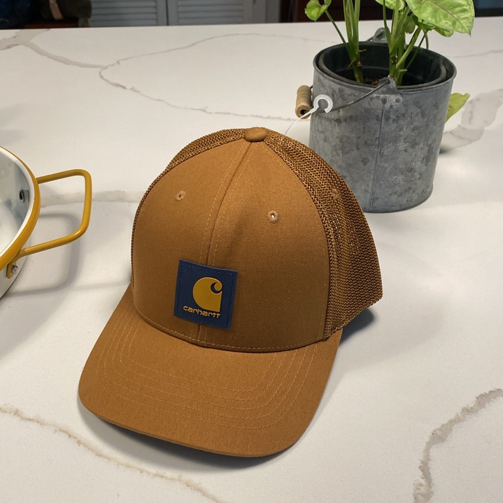 GIFTED!! Carhartt || Rugged Flex Twill Mesh-Back Logo Patch Cap - Picture 11 of 11